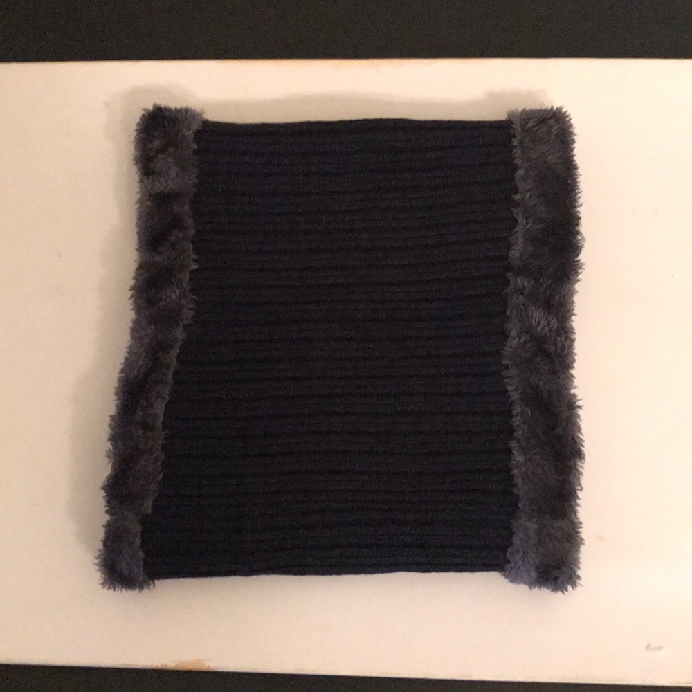 Navy blue scarf